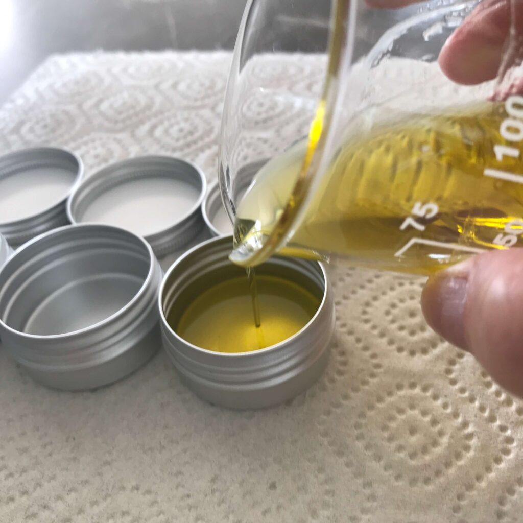 Fieberblasen Balsam selbermachen abfüllen