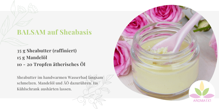Naturkosmetik Balsam mit Sheabutter selbermachen