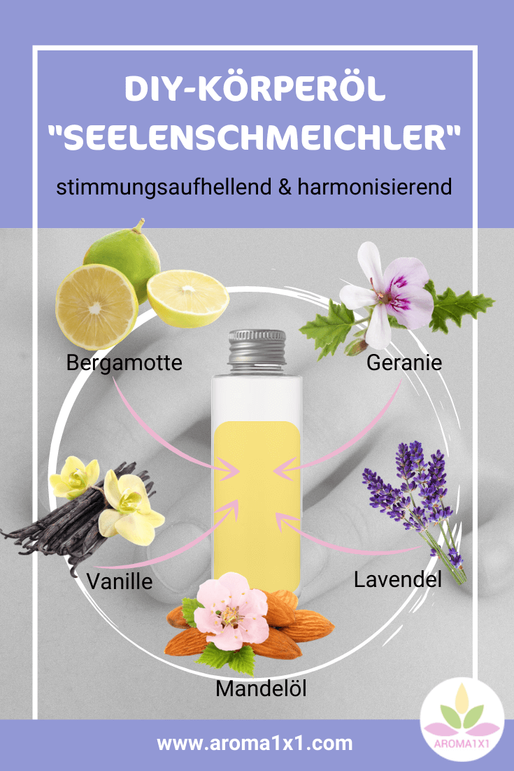 Körperöl ätherische Öle selbermachen