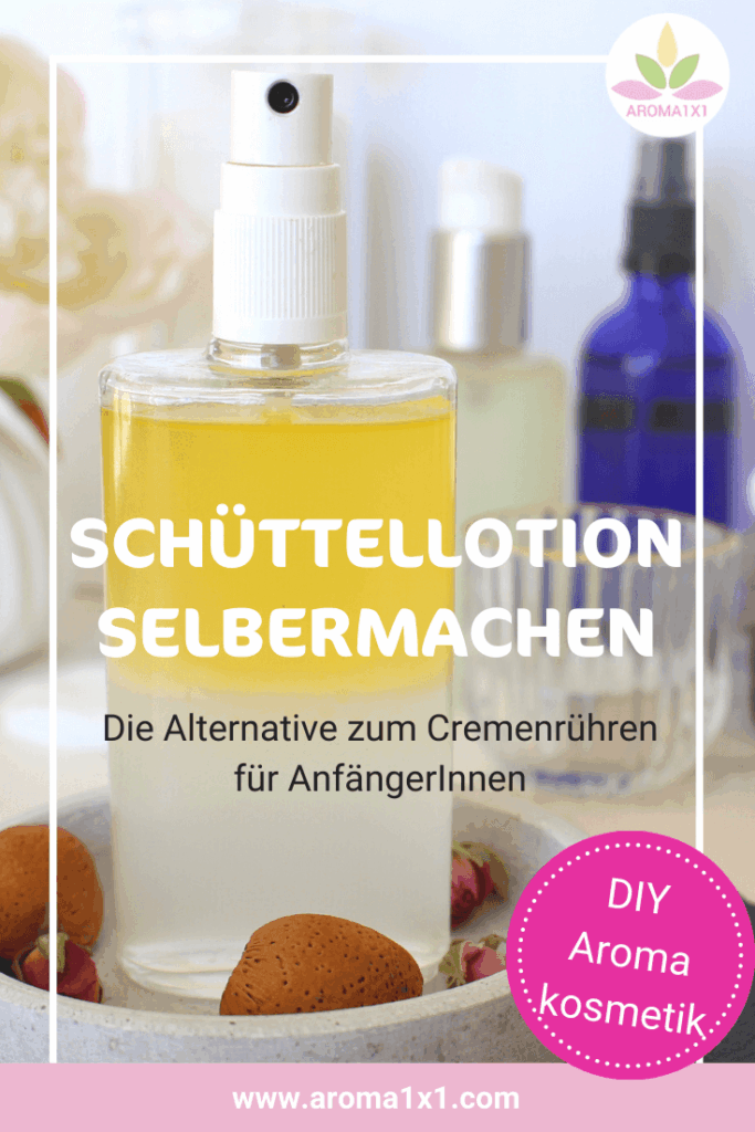 Schüttellotion selbermachen Pinterest