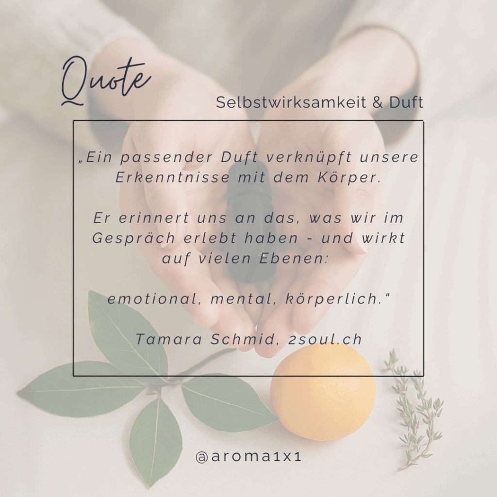 Aromatherapie für mentale Gesundheit Aromatherapie als Anker