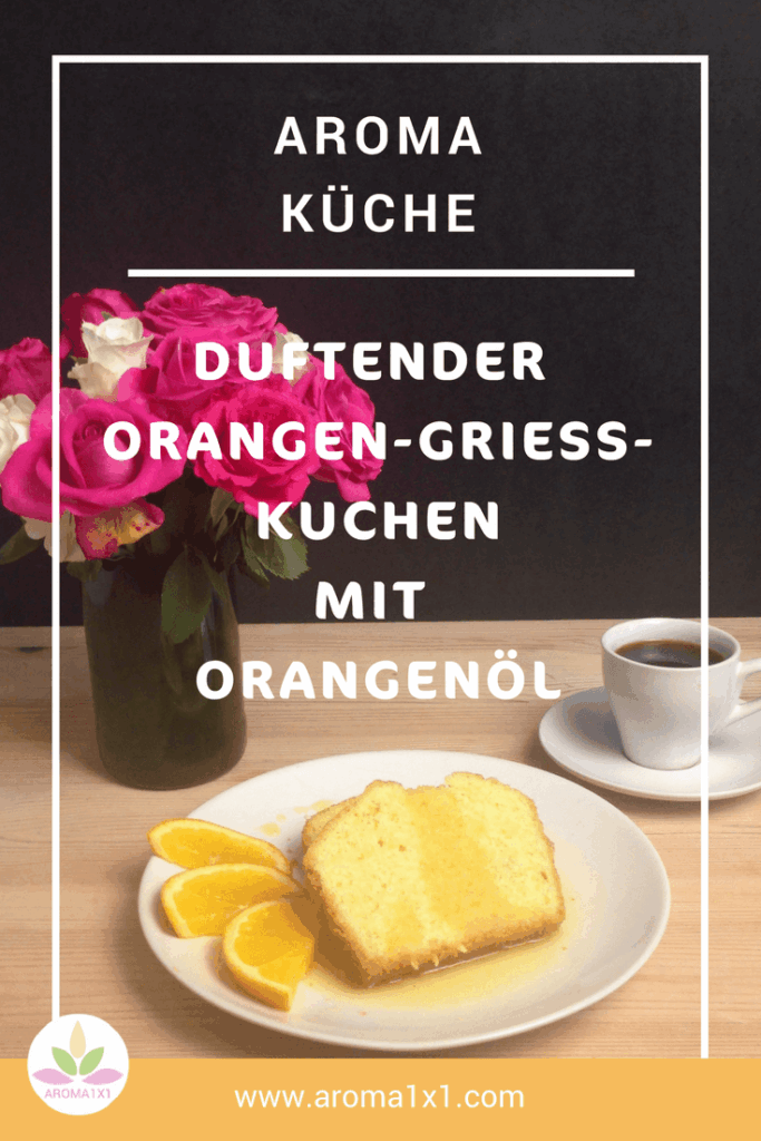 Orangen-Grieß-Kuchen Pinterest