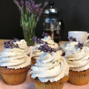 Lavendel Cupcakes