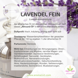 echter Lavendel Wirkung