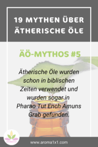 ätherische Öle in biblischen Zeiten