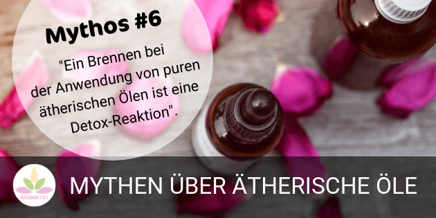 ätherische Öle Detox Reaktion