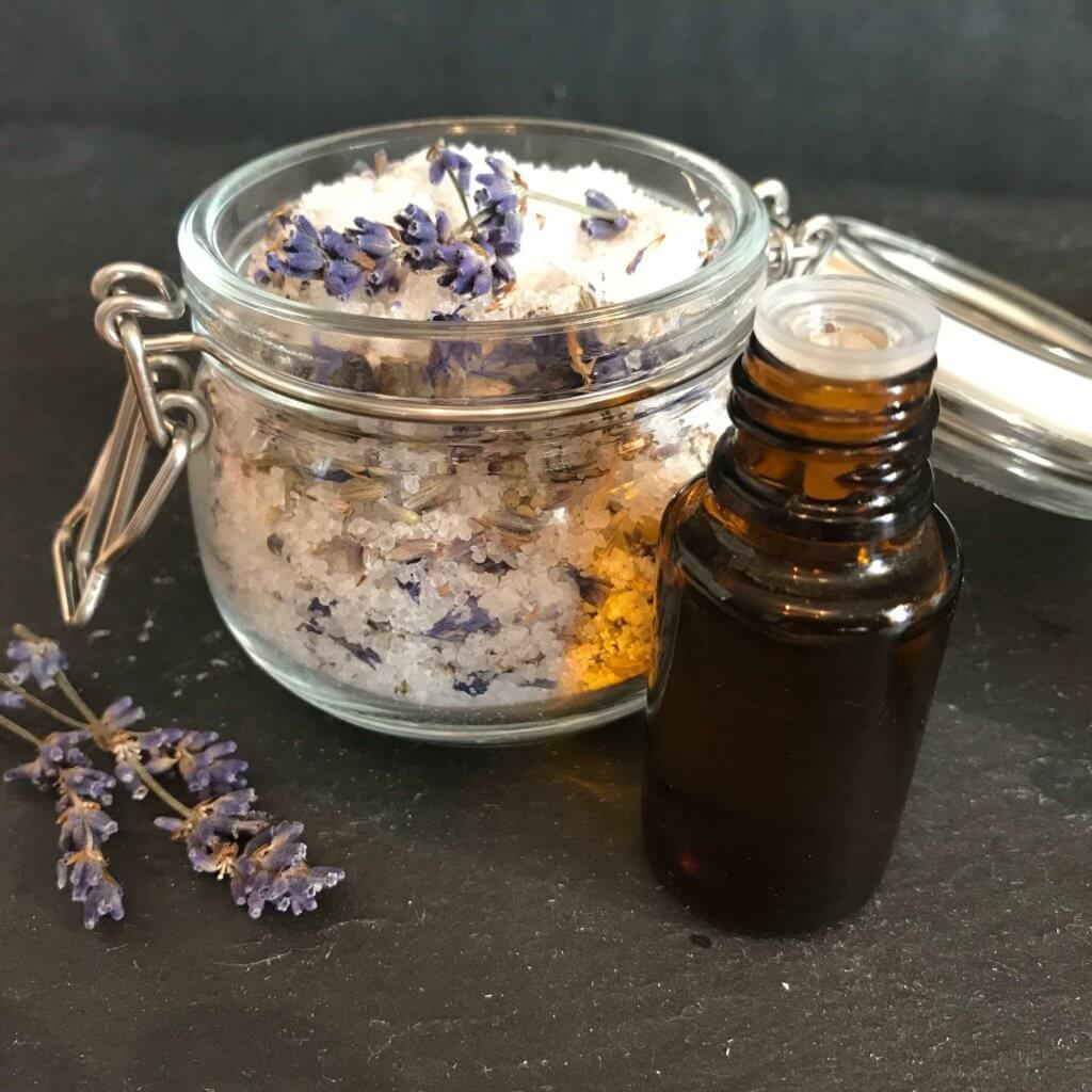 Lavendel Badesalz selber machen 2 | AROMA 1x1