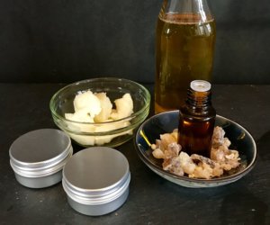 Weihrauch Balsam selber machen Zutaten