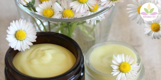 Pflegende Handcreme selbermachen mit Gänseblümchen