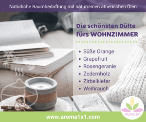 ätherische Öle Raumduft Wohnzimmer