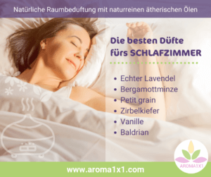 ätherische Öle für Einschlafen Durchschlafen