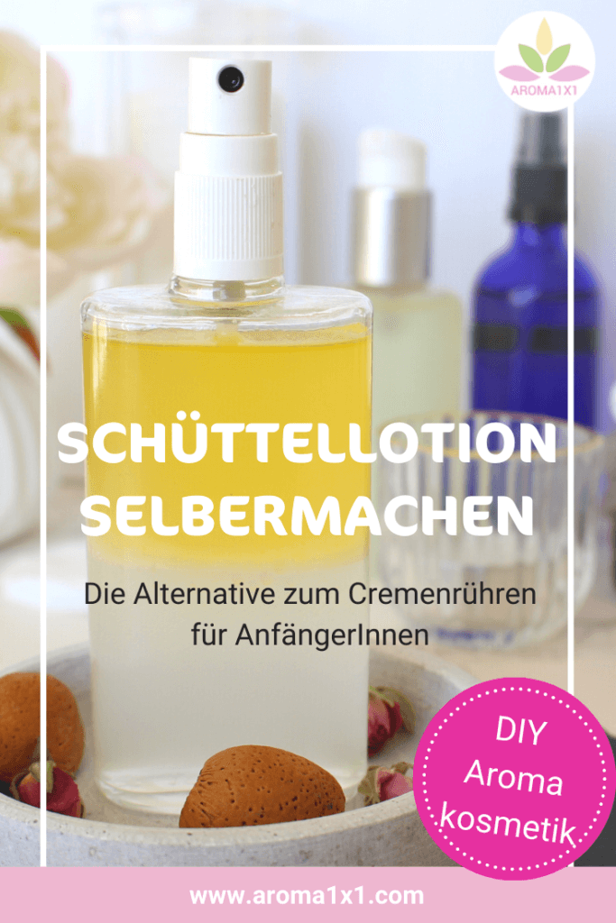 Schüttellotion selbermachen Pinterest