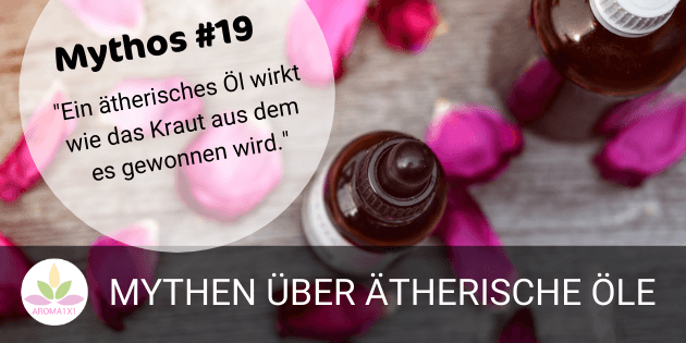 Mythen über ätherische Öle Wirkung