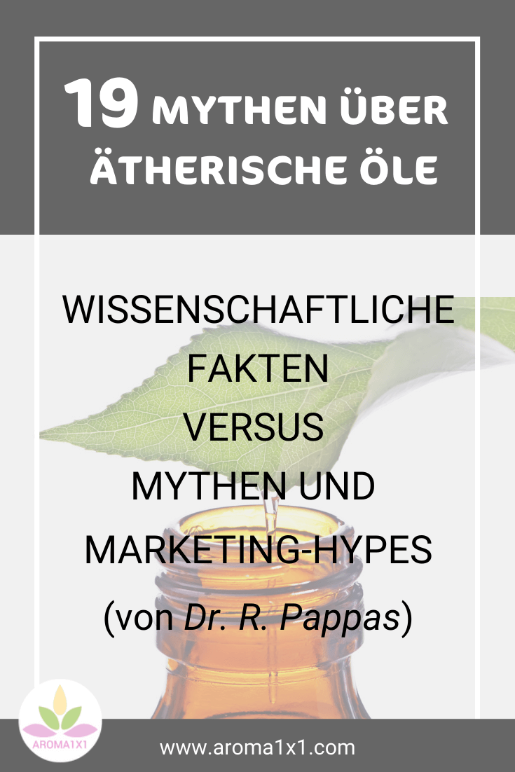 Mythen über ätherische Öle