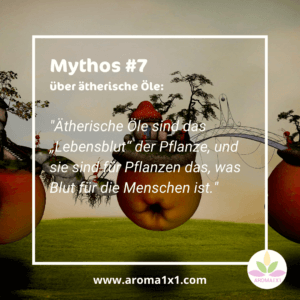 ätherische Öle sind das Blut der Pflanzen