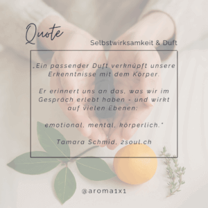 Aromatherapie für mentale Gesundheit Aromatherapie als Anker