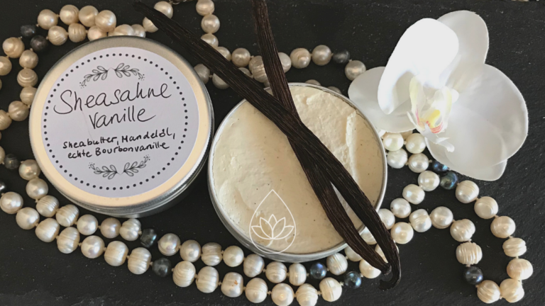 LUXURIÖSE SHEA-KÖRPERBUTTER MIT ECHTER BOURBON-VANILLE EINFACH SELBER MACHEN